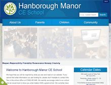 Tablet Screenshot of hanboroughmanor.co.uk